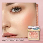 رژگونه و هایلایتر دوکاره کتکین مدل Rosy Blush - تصویر 14