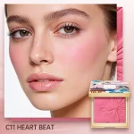 رژگونه و هایلایتر دوکاره کتکین مدل Rosy Blush - تصویر 16
