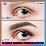 مداد ابرو دو طرفه کتکین رنگ قهوه ای C03 | مداد ابروی دو سر با سری قابل تعویض - تصویر 12
