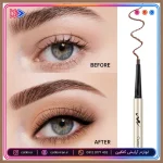 مداد ابرو دو طرفه کتکین رنگ قهوه ای C03 | مداد ابروی دو سر با سری قابل تعویض - تصویر 11