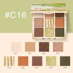 پالت سایه چشم 9 رنگ کتکین شماره C16 دیر این فارست - تصویر 8